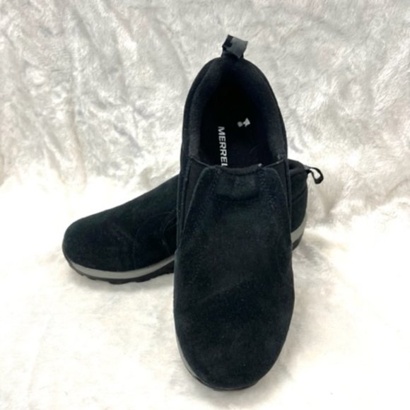 Merrell Kid's Jungle Moc Frosty Waterproof - Black - Picture 2 of 3